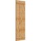 Ekena Millwork Joined Board-n-Batten Shutters w/Z-Bar, Rough Sawn Western Red Cedar, 26 7/8W x 78H, PR RBJ06Z26X078RWR - alternate 2
